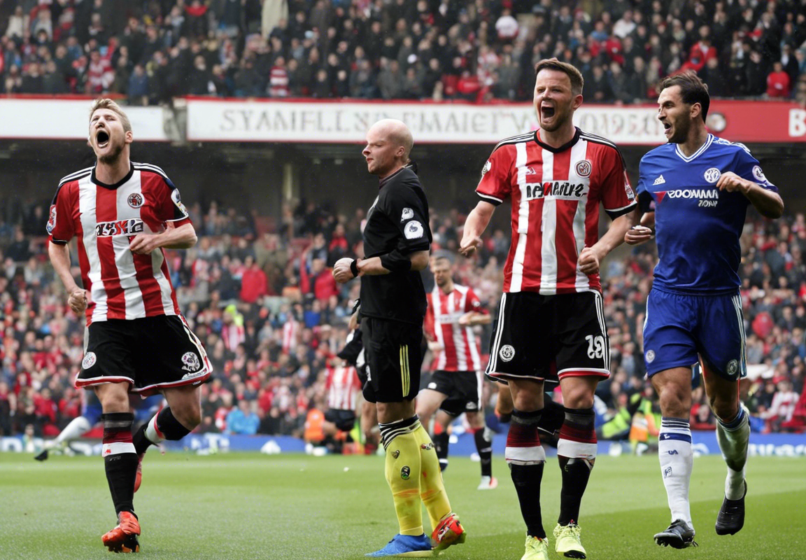 The Sheffield United vs Chelsea F.C. Match Timeline