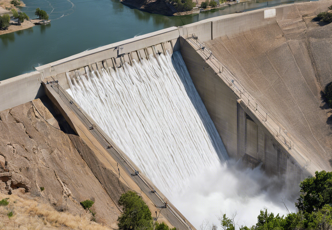 Powerful Davis Dam Water Release: A Spectacle to Behold